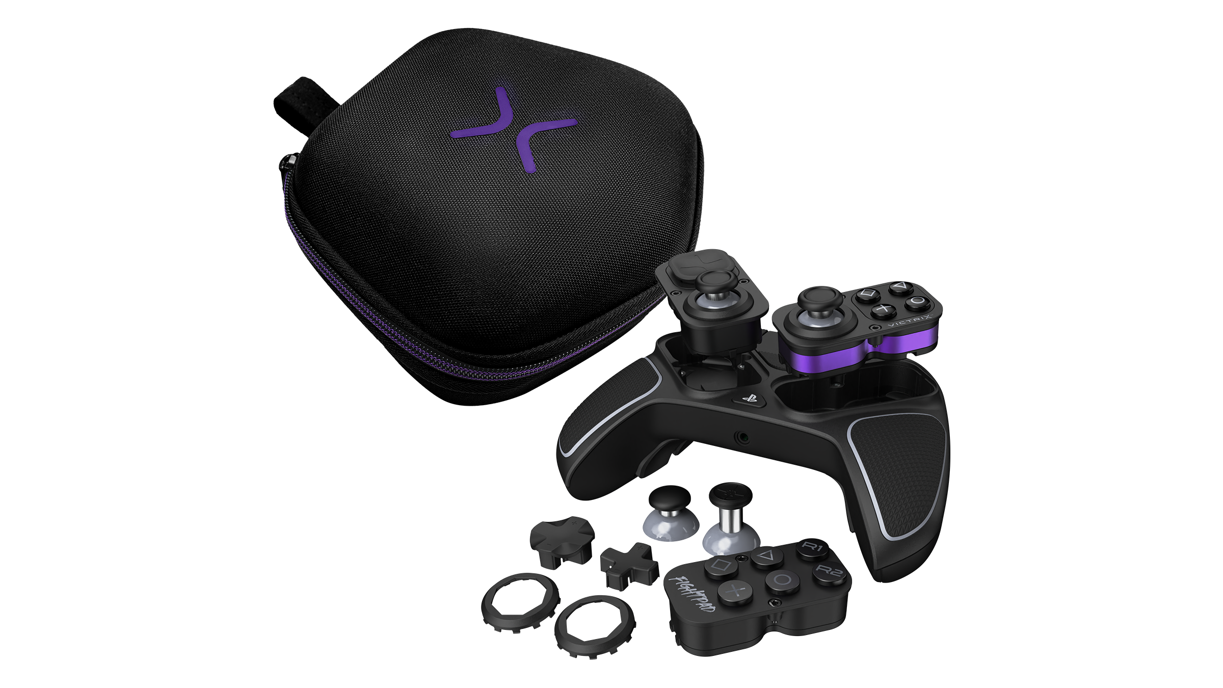 Controller - Victrix Pro BFG Reloaded Wireless-ontroller + Stealth 700 Headset (Gen 3) PlayStation Black Bundle - Image 4